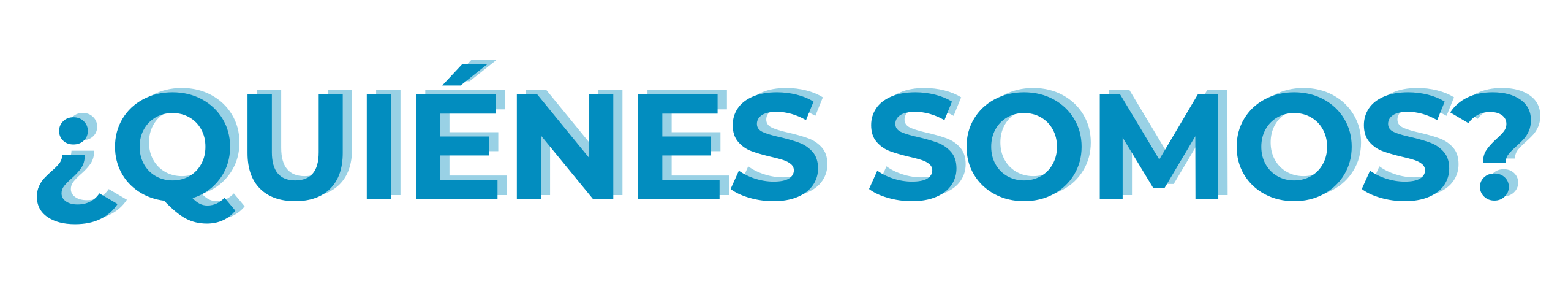 ¿QUIÉNES SOMOS